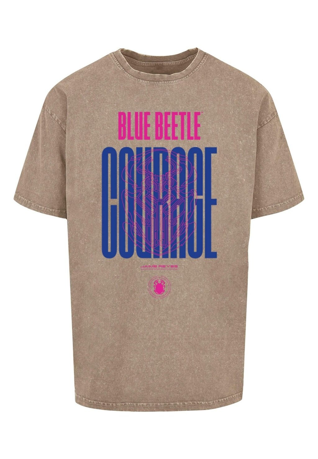 Футболка с принтом BLUE BEETLE COURAGE ACID WASHED ABSOLUTE CULT, коричневый
Футболка с принтом BLUE BEETLE COURAGE ACID WASHED ABSOLUTE CULT, коричневый