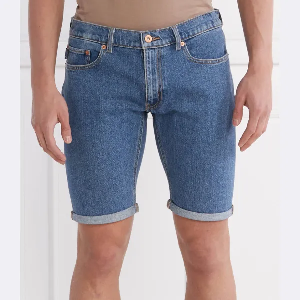 Джинсовые шорты Ash/S узкого кроя Hugo, синий
Джинсовые шорты Ash/S узкого кроя Hugo, синий