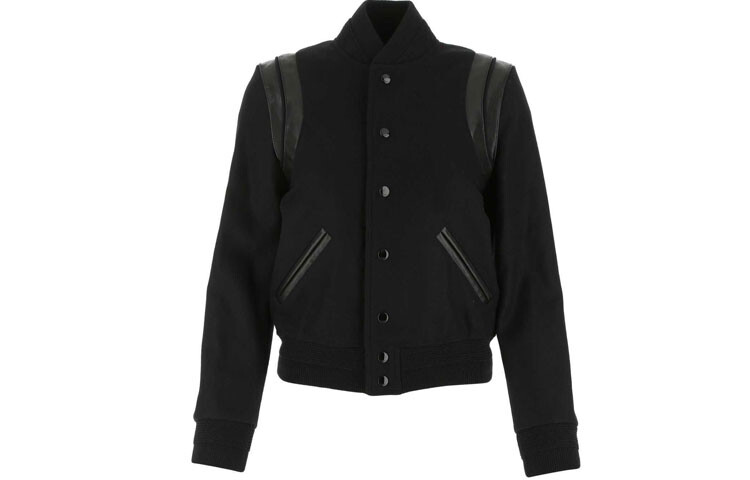 Куртка женская Saint Laurent Baseball Jerseys, черный
Куртка женская Saint Laurent Baseball Jerseys, черный