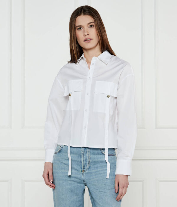 Рубашка Relaxed fit Twinset, белый
Рубашка Relaxed fit Twinset, белый