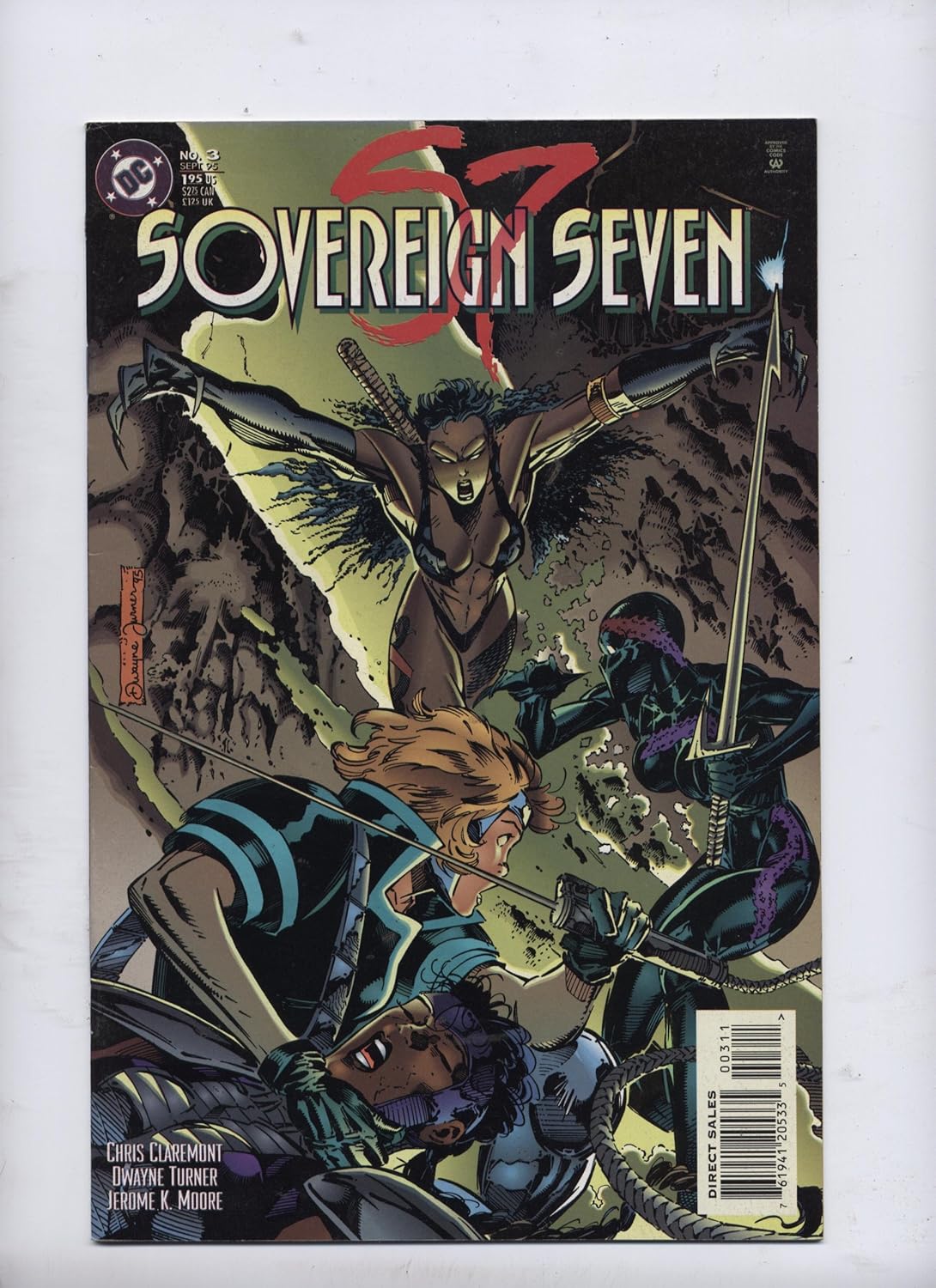 Sovereign Seven #3 (DC Comics)
Sovereign Seven #3 (DC Comics)