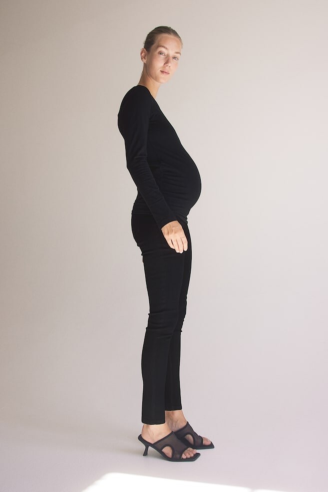 Джинсы скинни Mom H&M, черный
Джинсы скинни Mom H&M, черный