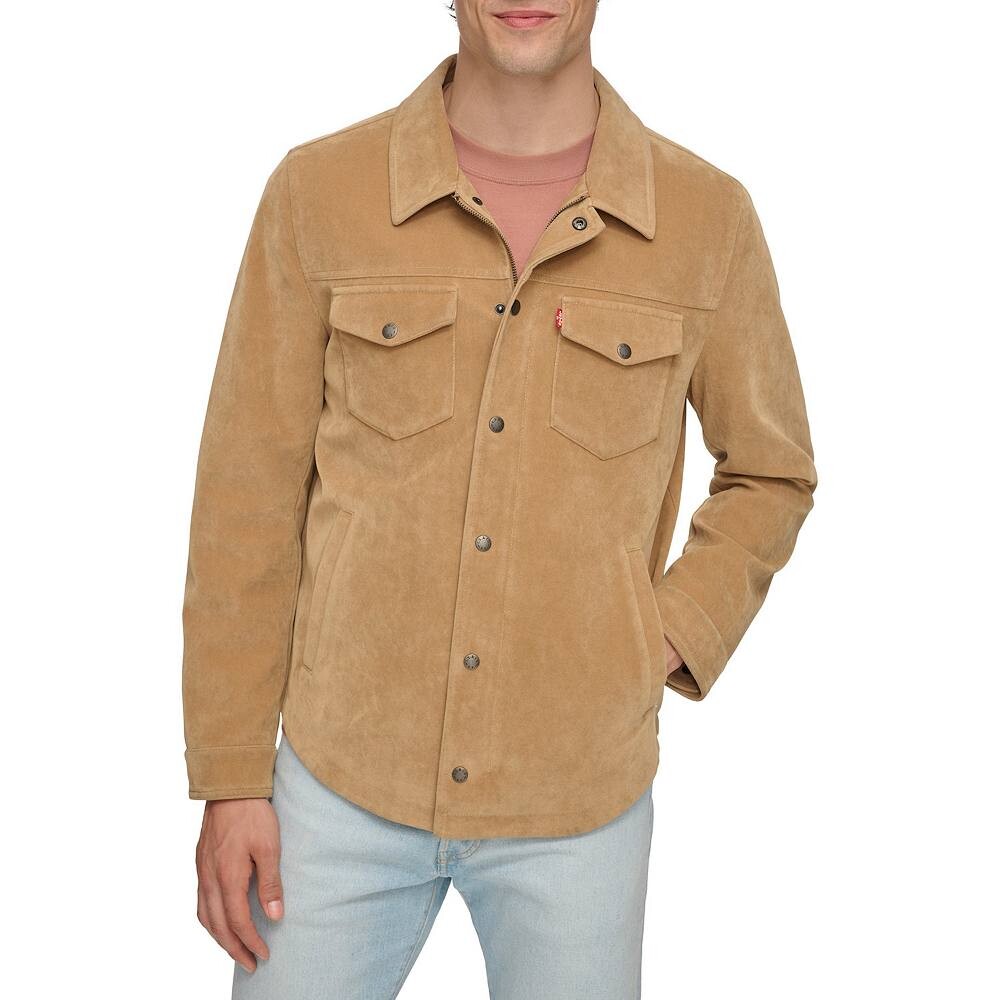 Мужская куртка Levi’s из искусственной замши Levi's, цвет Tan, Бежевый, Мужская куртка Levi’s из искусственной замши Levi's, цвет Tan
Мужская куртка Levi’s из искусственной замши Levi's, цвет Tan, Бежевый, Мужская куртка Levi’s из искусственной замши Levi's, цвет Tan