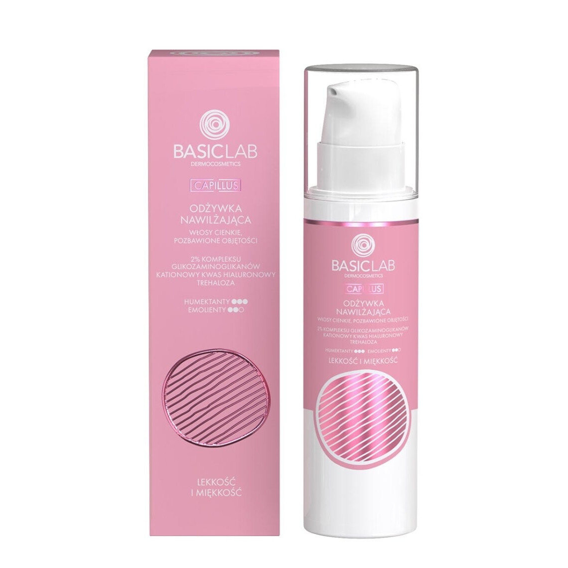 BasicLab, Увлажняющий кондиционер с 2% комплексом гликозаминогликанов, гиалуроновой кислотой и трегалозой, Легкость и мягкость, 250мл
BasicLab, Увлажняющий кондиционер с 2% комплексом гликозаминогликанов, гиалуроновой кислотой и трегалозой, Легкость и мягкость, 250мл