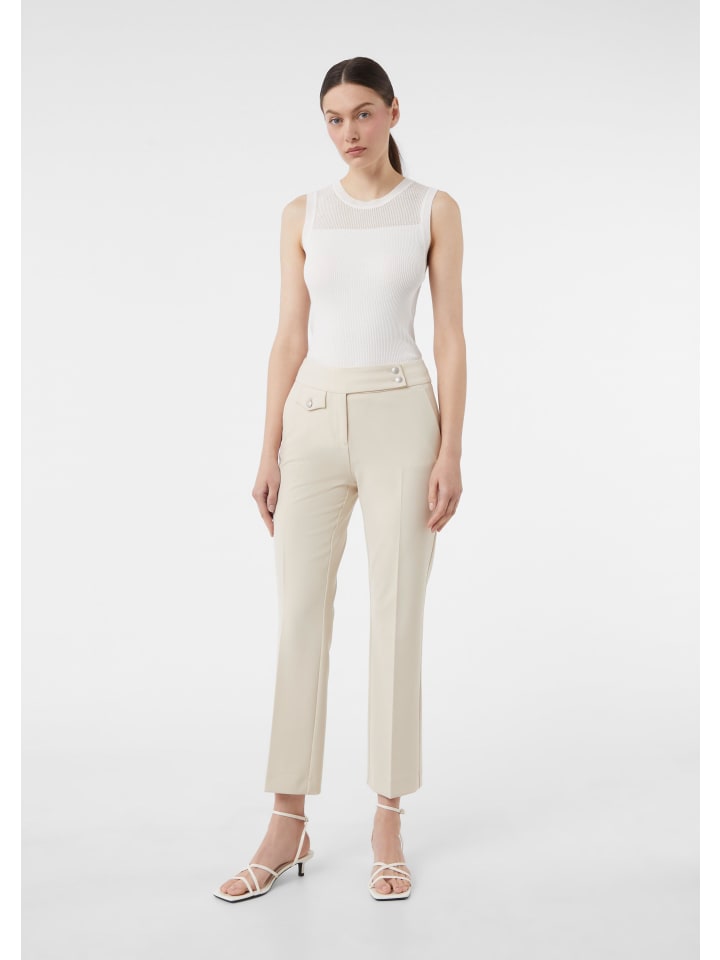 Тканевые брюки comma, бежевый
Тканевые брюки comma, бежевый