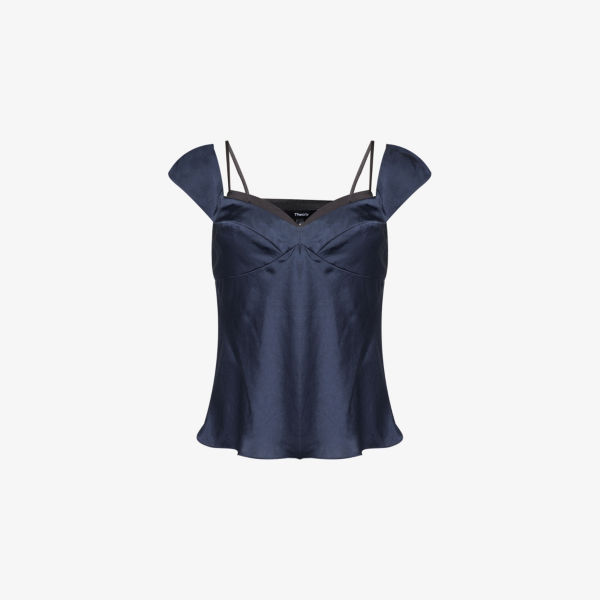 Юбка Theory с защипами, темно-синий
Юбка Theory с защипами, темно-синий