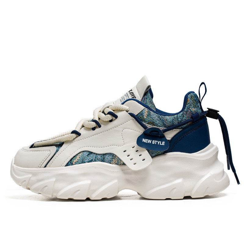 YIVELOVE Антискользящие и износостойкие низкие массивные кроссовки для мужчин с эффектом увеличения роста - бежево-голубые, цвет Beige Blue
YIVELOVE Антискользящие и износостойкие низкие массивные кроссовки для мужчин с эффектом увеличения роста - бежево-голубые, цвет Beige Blue