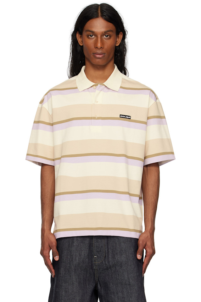 Полосатая оверсайз поло SS Maison Kitsuné, мультиколор
Полосатая оверсайз поло SS Maison Kitsuné, мультиколор