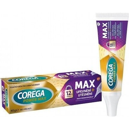 Крем-фиксатор для зубных протезов Max Holdcomfort - 40 граммов, обеспечивает фиксацию до 12 часов Corega
Крем-фиксатор для зубных протезов Max Holdcomfort - 40 граммов, обеспечивает фиксацию до 12 часов Corega