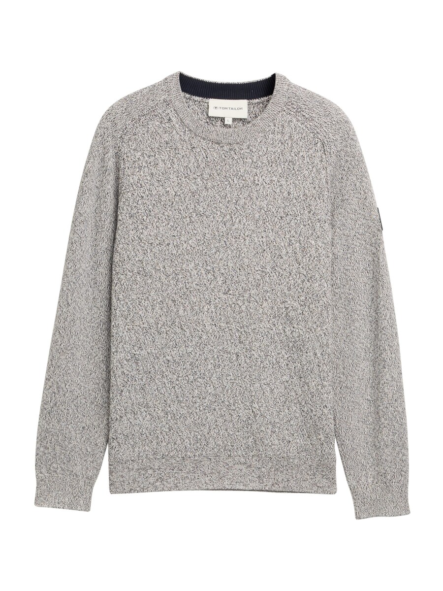 Свитер TOM TAILOR, mottled grey
Свитер TOM TAILOR, mottled grey