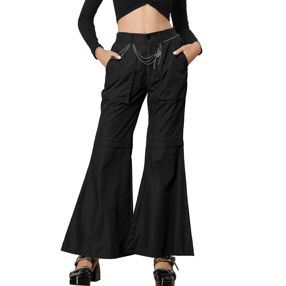 Мешковатые брюки-карго для женщин. Широкие повседневные брюки с высокой талией. ALLEGRA K, черный
Мешковатые брюки-карго для женщин. Широкие повседневные брюки с высокой талией. ALLEGRA K, черный