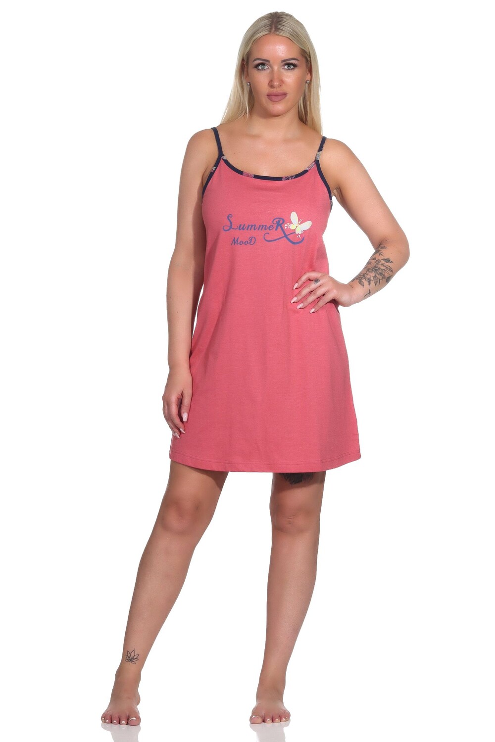 Ночная рубашка NORMANN Spaghetti Träger Schmetterling, красный
Ночная рубашка NORMANN Spaghetti Träger Schmetterling, красный