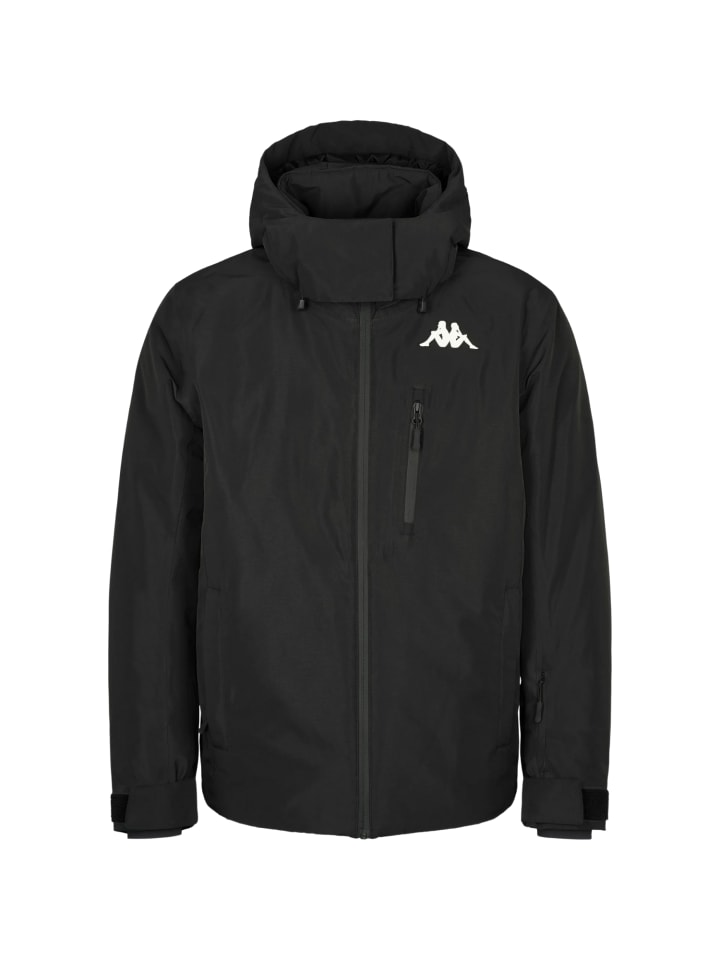 Лыжная куртка черного цвета Kappa
Лыжная куртка черного цвета Kappa