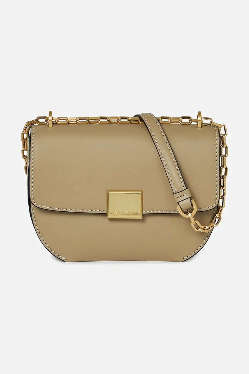 Кожаная сумка Karl Lagerfeld, бежевый
Кожаная сумка Karl Lagerfeld, бежевый