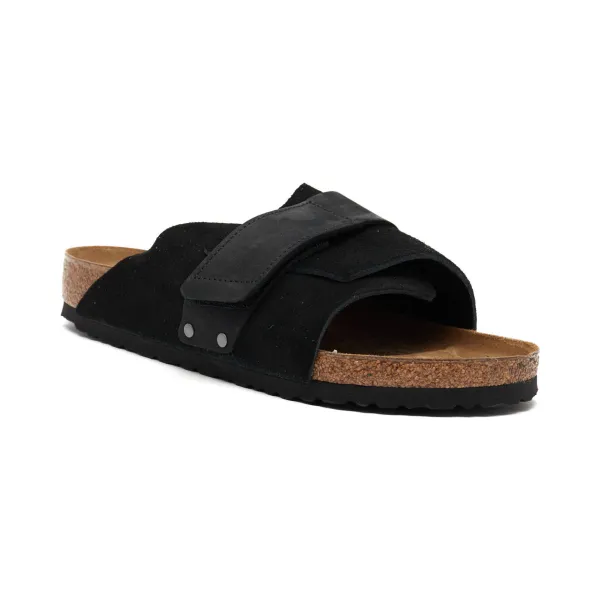 Кожаные тапочки киото вл Birkenstock, черный
Кожаные тапочки киото вл Birkenstock, черный