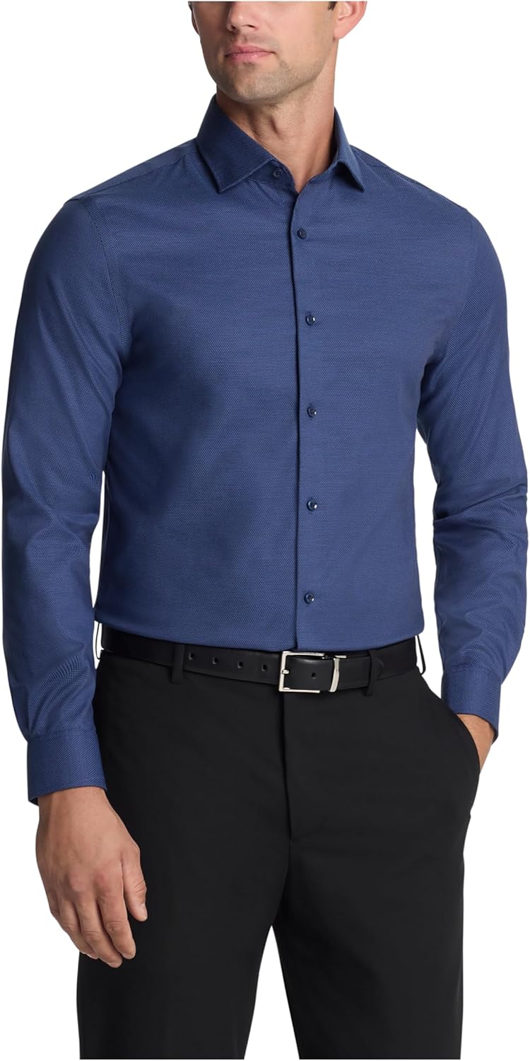 Мужская рубашка Michael Kors Comfort Stretch Slim Fit, Navy
Мужская рубашка Michael Kors Comfort Stretch Slim Fit, Navy