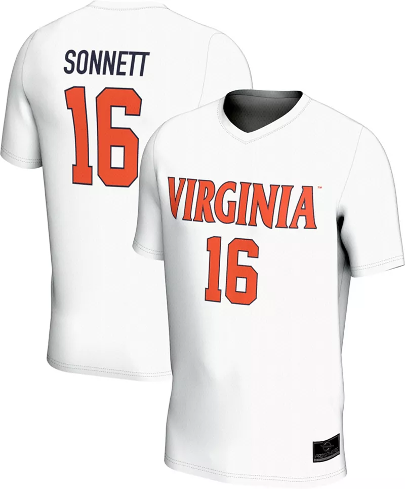 Полная сублимированная футбольная майка PrSphere Youth Virginia Cavaliers № 16, белая реплика Эмили Соннетт, выпускников ProSphere
Полная сублимированная футбольная майка PrSphere Youth Virginia Cavaliers № 16, белая реплика Эмили Соннетт, выпускников ProSphere