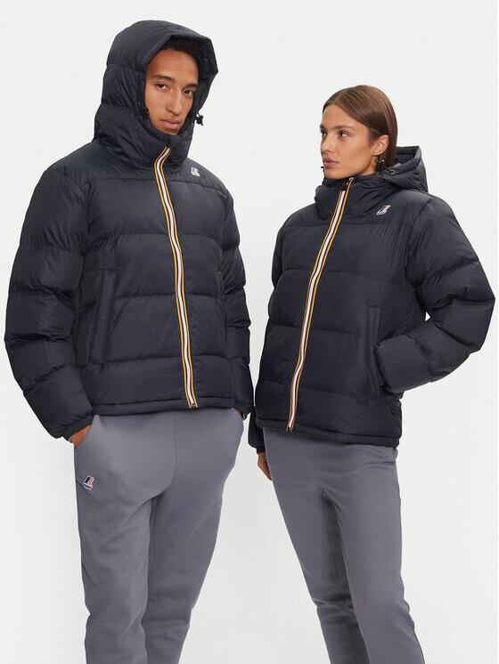 Пуховик стандартного кроя K-Way, синий
Пуховик стандартного кроя K-Way, синий