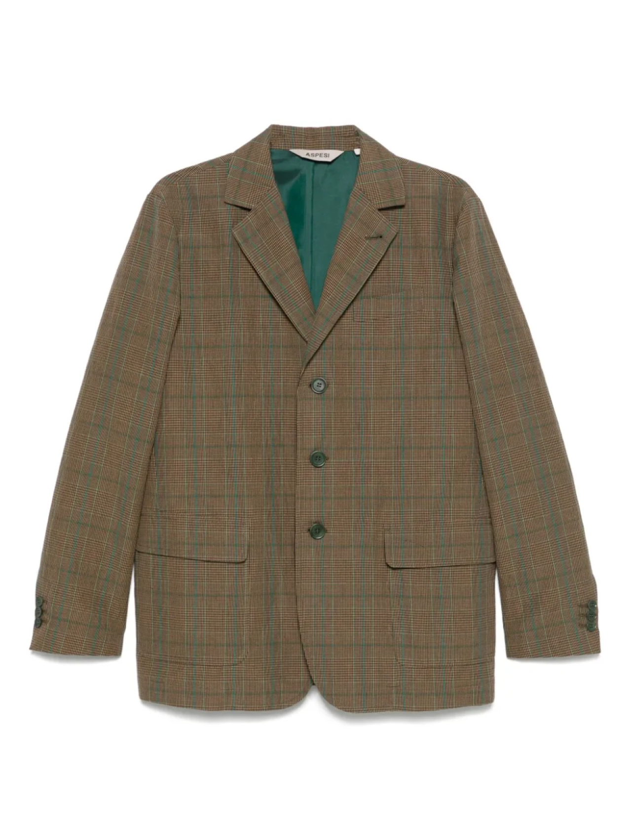 ASPESI пиджак в клетку, коричневый
ASPESI пиджак в клетку, коричневый