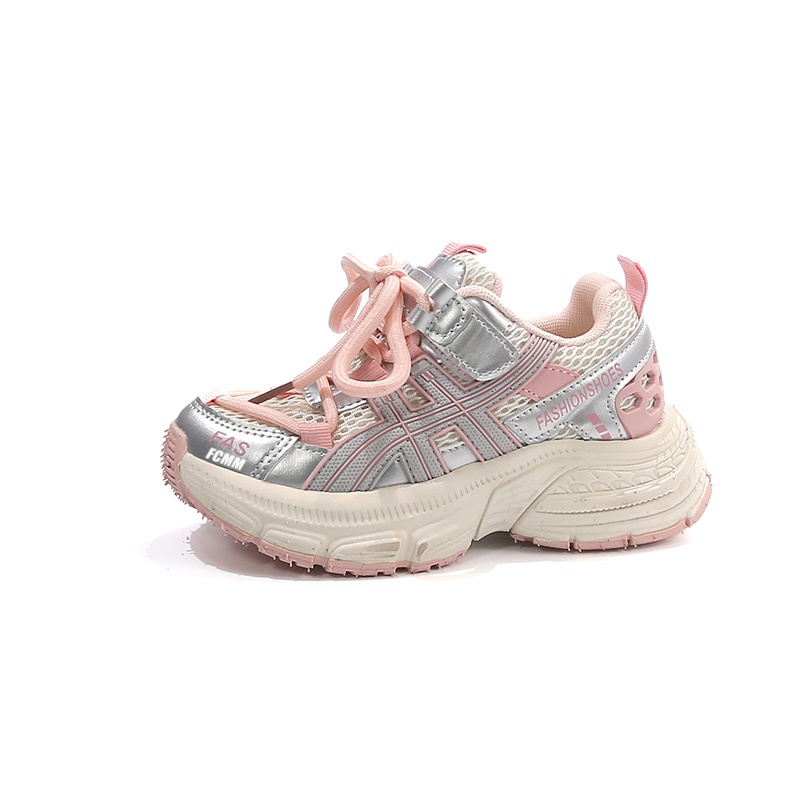 Нескользящие дышащие низкие повседневные кроссовки для детей FCMM, розовый
Нескользящие дышащие низкие повседневные кроссовки для детей FCMM, розовый