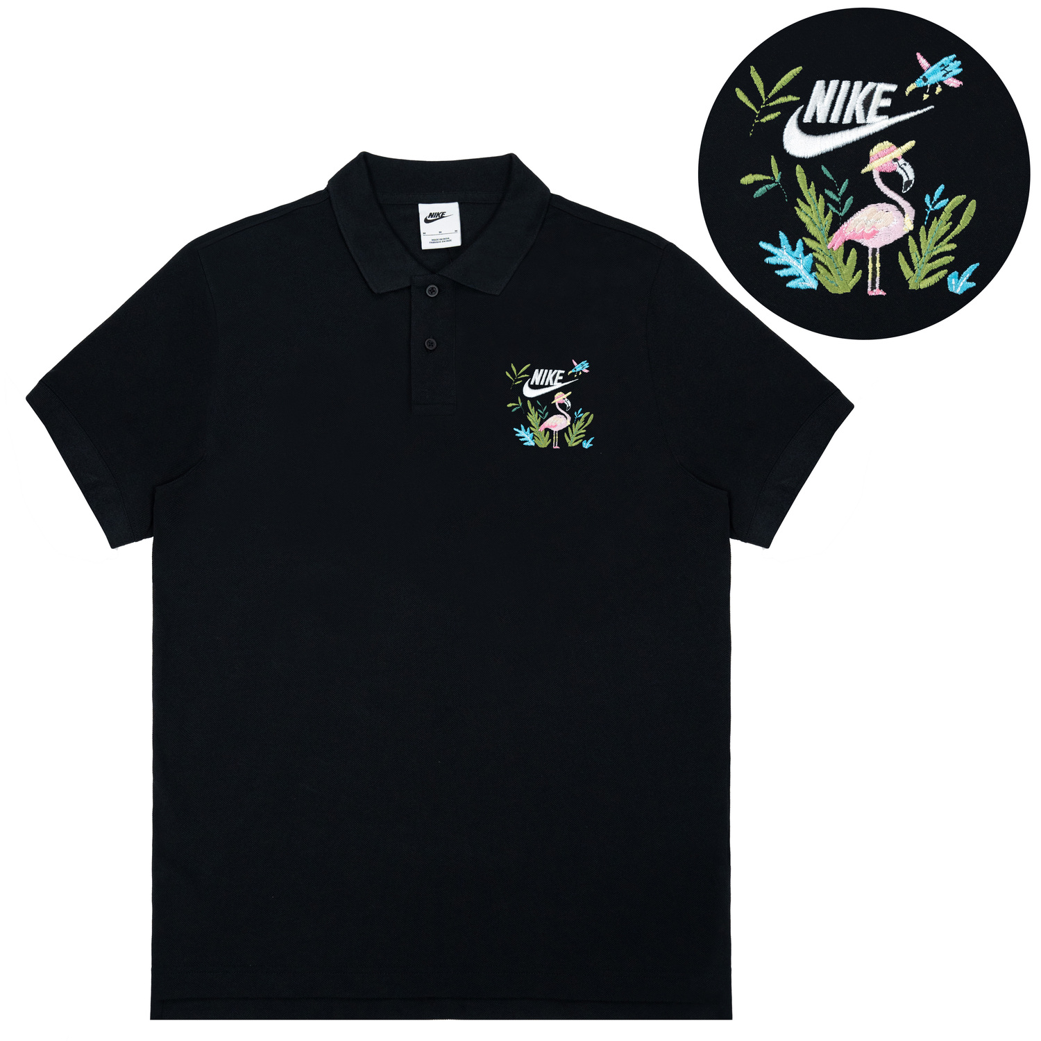 Унисекс поло черное Nike, черный
Унисекс поло черное Nike, черный