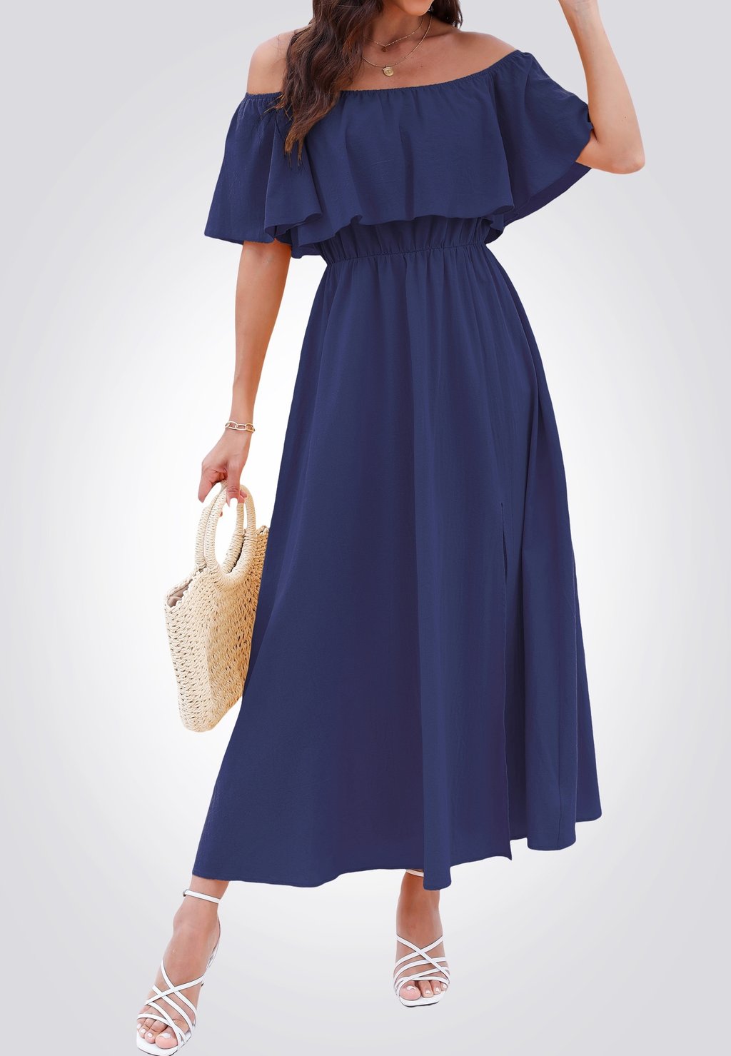 Пляжный аксессуар SOMMER BEINSCHLITZ TROPICAL OFF SHOULDER Cupshe, темно-синий
Пляжный аксессуар SOMMER BEINSCHLITZ TROPICAL OFF SHOULDER Cupshe, темно-синий