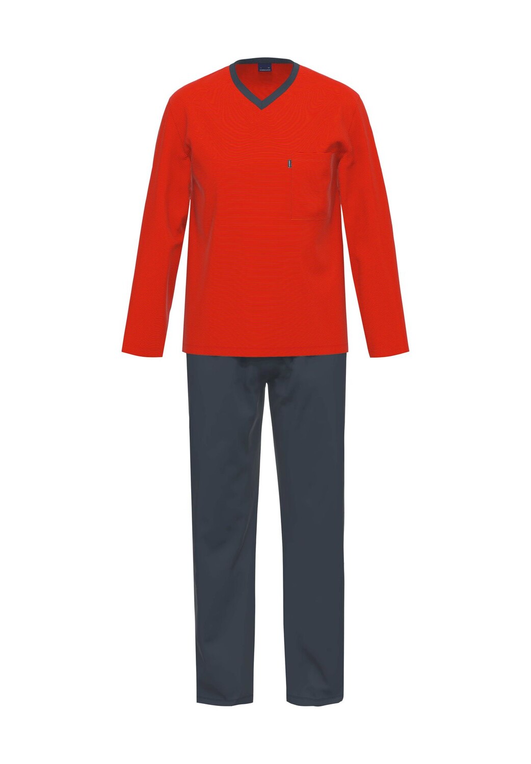 Мужские пижамы с v-образным вырезом AMMANN, красный
Мужские пижамы с v-образным вырезом AMMANN, красный