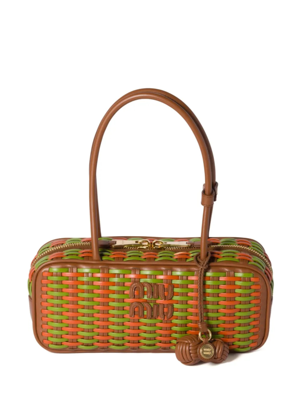 Miu Miu сумка-тоут Beau, коричневый
Miu Miu сумка-тоут Beau, коричневый