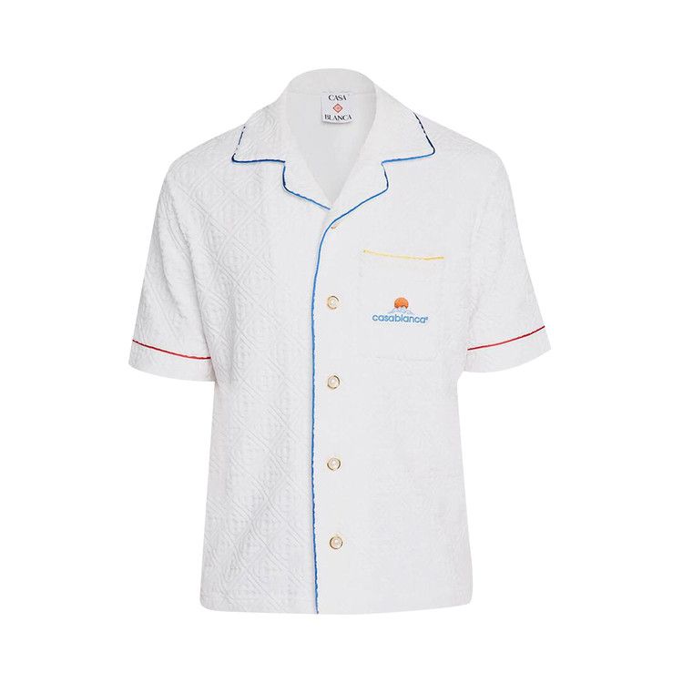 Рубашка Casablanca Towelling Monogram Shirt, Bright White
Рубашка Casablanca Towelling Monogram Shirt, Bright White
