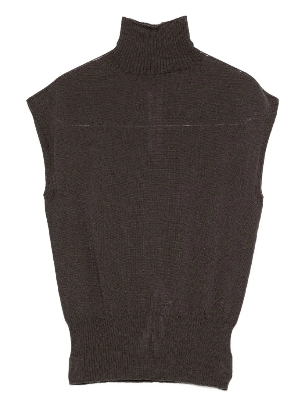Вязаный топ из шерсти Rick Owens, коричневый
Вязаный топ из шерсти Rick Owens, коричневый
