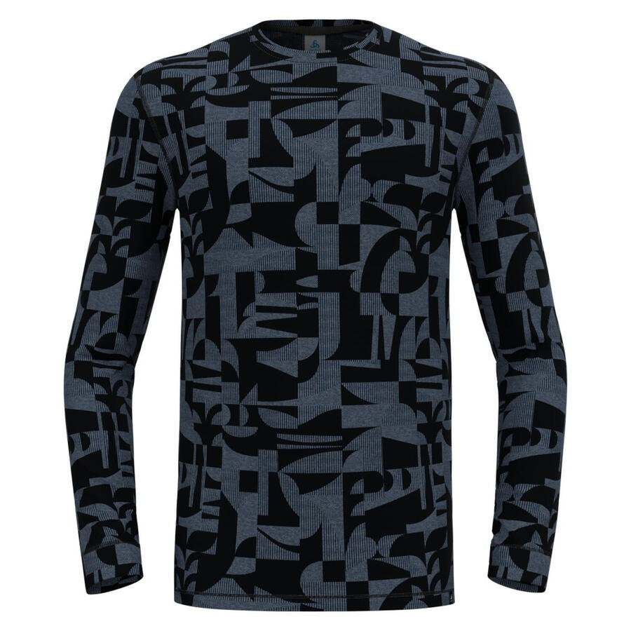 Мужская рубашка с длинными рукавами Odlo, базовый слой, шерсть, наследие 112152
Мужская рубашка с длинными рукавами Odlo, базовый слой, шерсть, наследие 112152