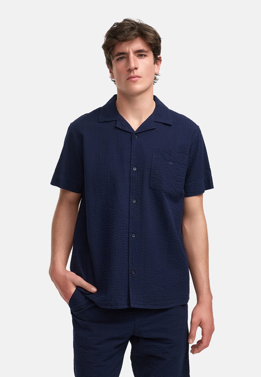 Рубашка на пуговицах классического кроя Kronstadt KSArlin, темно-синий
Рубашка на пуговицах классического кроя Kronstadt KSArlin, темно-синий