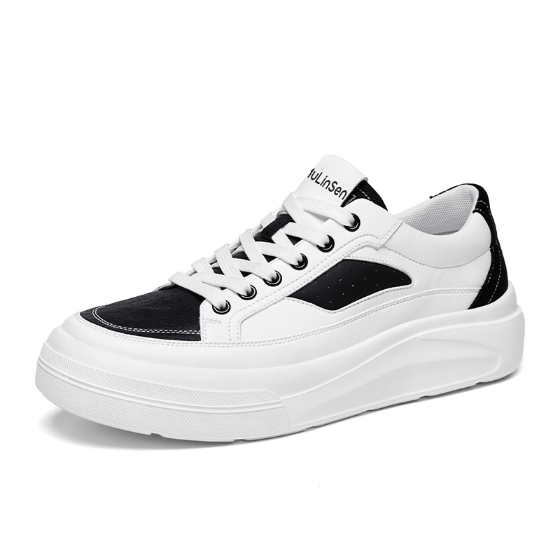 Нескользящие и дышащие низкие мужские кроссовки для скейтбординга Mulinsen, White Black
Нескользящие и дышащие низкие мужские кроссовки для скейтбординга Mulinsen, White Black