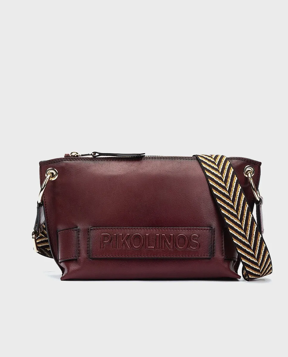 Женская кожаная сумка-бандо с застежкой-молнией Pikolinos, бордовый
Женская кожаная сумка-бандо с застежкой-молнией Pikolinos, бордовый