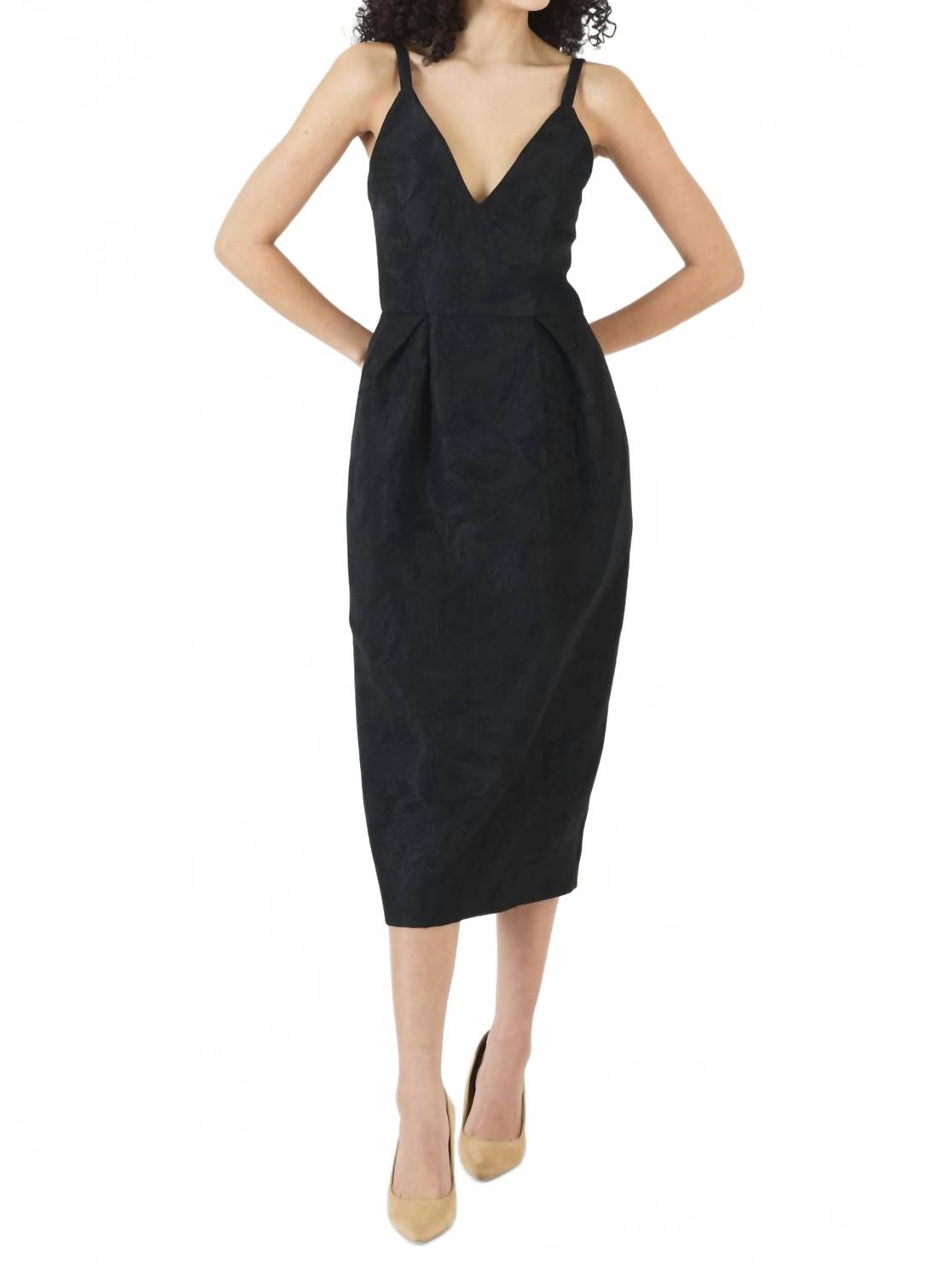 Тюльпановое платье с завышенной талией в черном цвете Rosie Assoulin
Тюльпановое платье с завышенной талией в черном цвете Rosie Assoulin