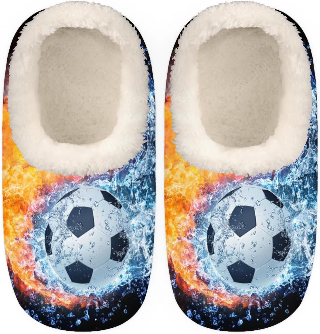 Футбольные тапочки «Вода-огонь» для женщин и мужчин, мягкие тапочки из пены с эффектом памяти, нескользящая подошва, уютные, теплые, для дома и улицы Qsirbc, Footballers Water Fire M
Футбольные тапочки «Вода-огонь» для женщин и мужчин, мягкие тапочки из пены с эффектом памяти, нескользящая подошва, уютные, теплые, для дома и улицы Qsirbc, Footballers Water Fire M