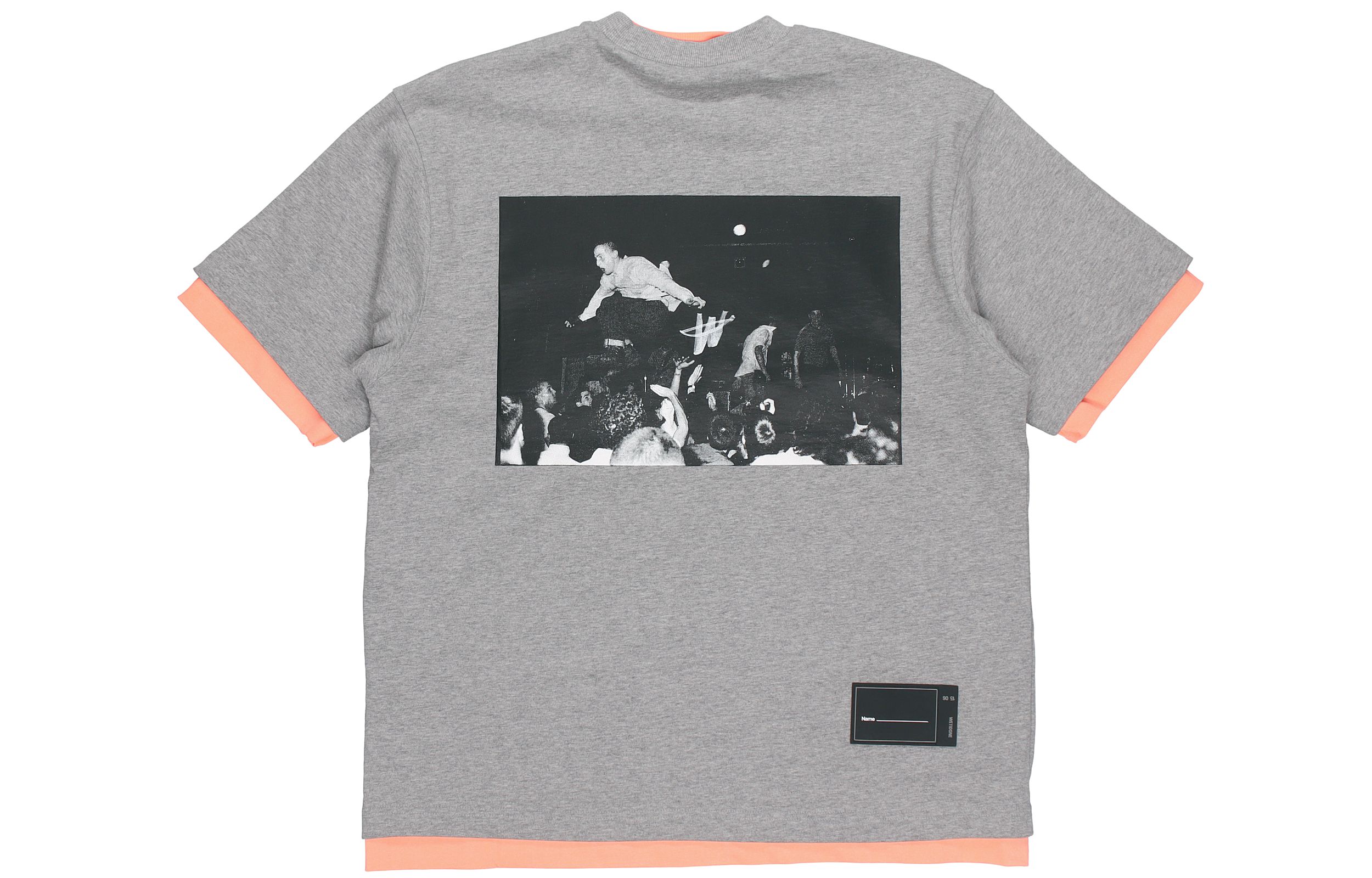 Футболка унисекс розово-оранжевая WE11DONE
Футболка унисекс розово-оранжевая WE11DONE