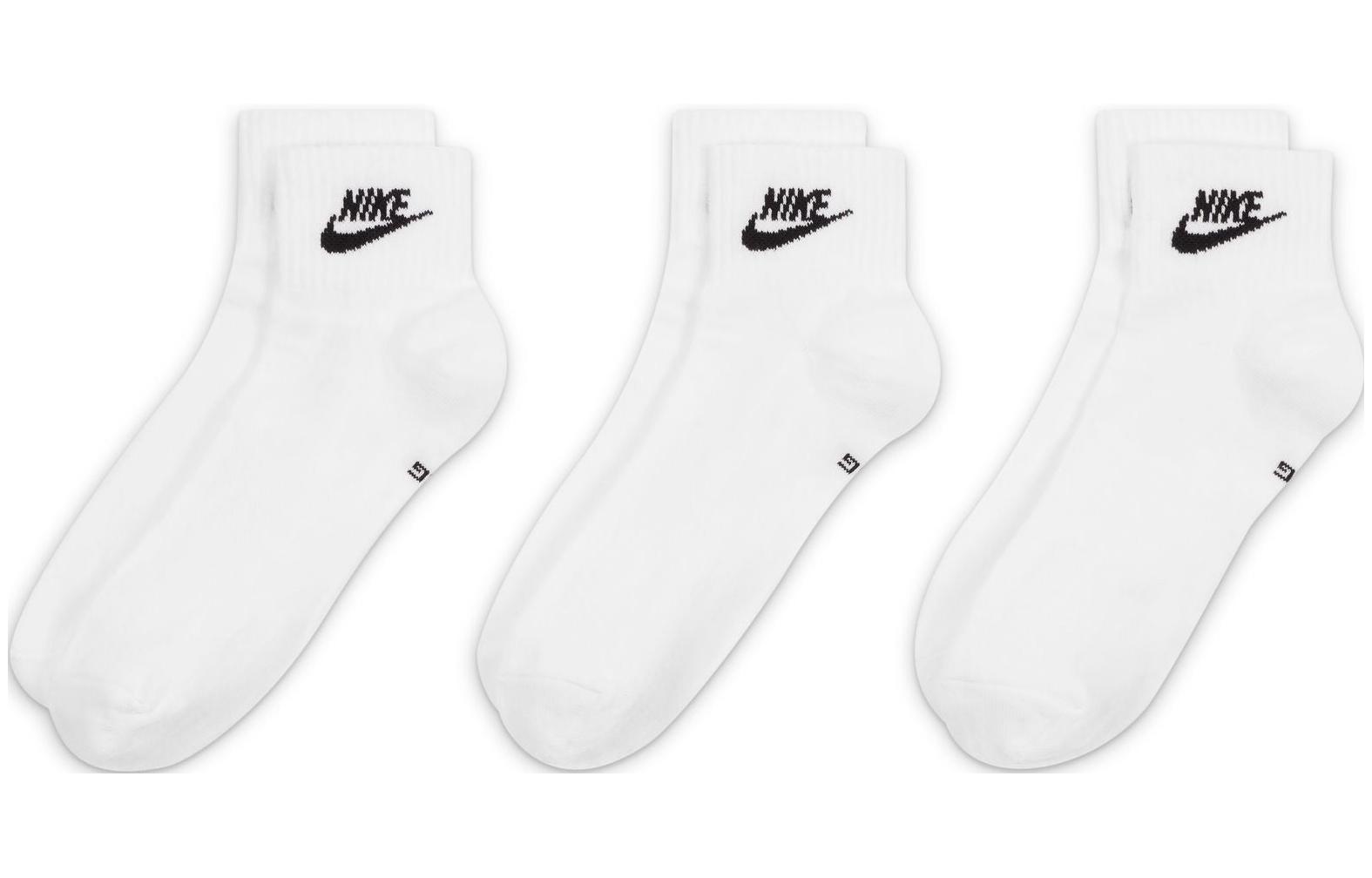 Носки до середины икры Унисекс 3 пары Белый Nike
Носки до середины икры Унисекс 3 пары Белый Nike