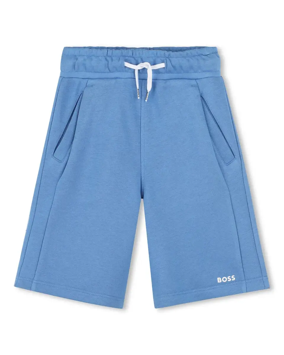 Однотонные мужские шорты-бермуды на шнурке BOSS Kidswear, голубой
Однотонные мужские шорты-бермуды на шнурке BOSS Kidswear, голубой