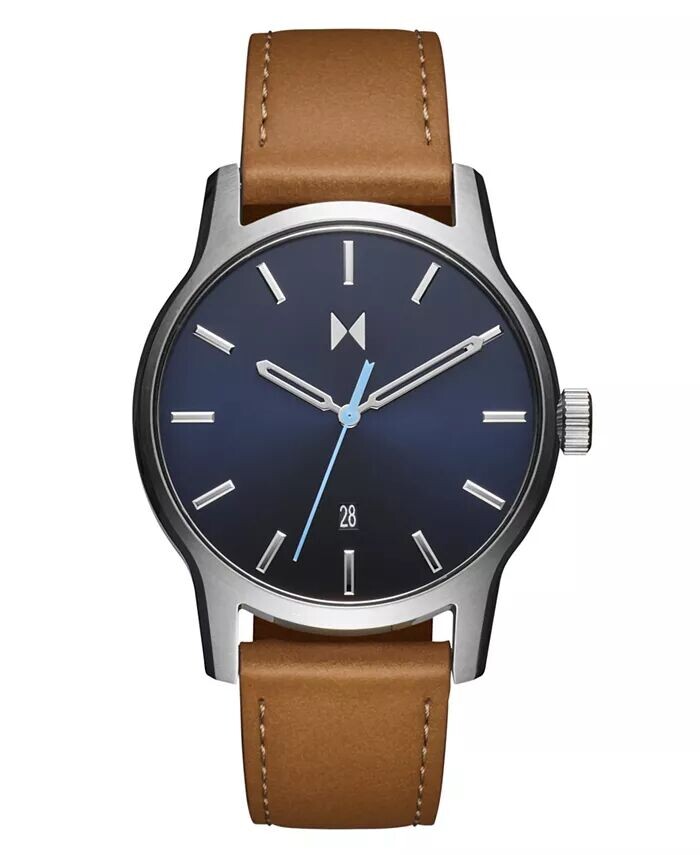 Мужские часы Classic II с коричневым кожаным ремешком, 44 мм MVMT, бежевый
Мужские часы Classic II с коричневым кожаным ремешком, 44 мм MVMT, бежевый