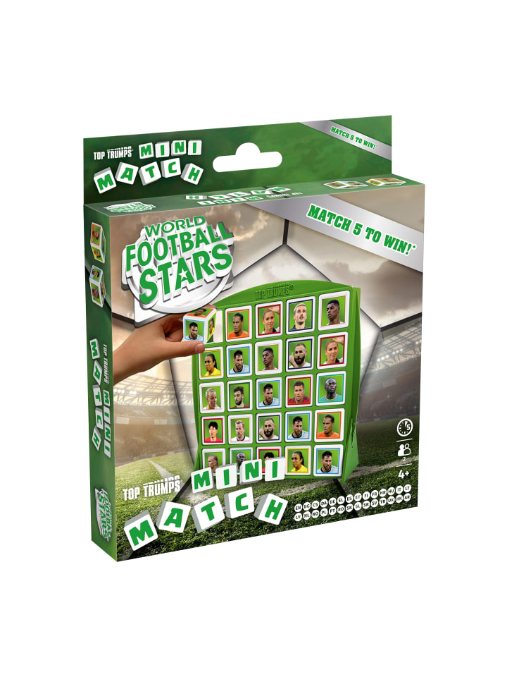 Winning Moves Top Trumps Match Mini - Мировые футбольные звезды в зеленом
Winning Moves Top Trumps Match Mini - Мировые футбольные звезды в зеленом