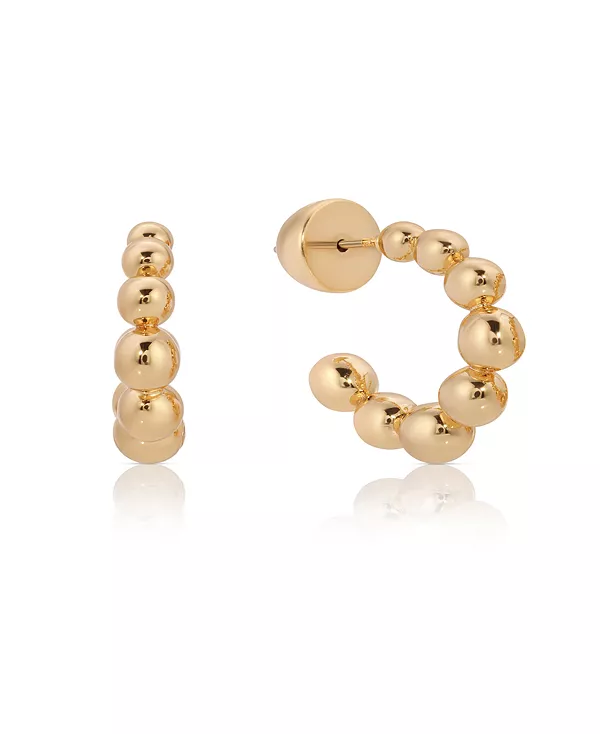 Серьги-Кольца Bubble Huggie Hoops Ettika, gold
Серьги-Кольца Bubble Huggie Hoops Ettika, gold