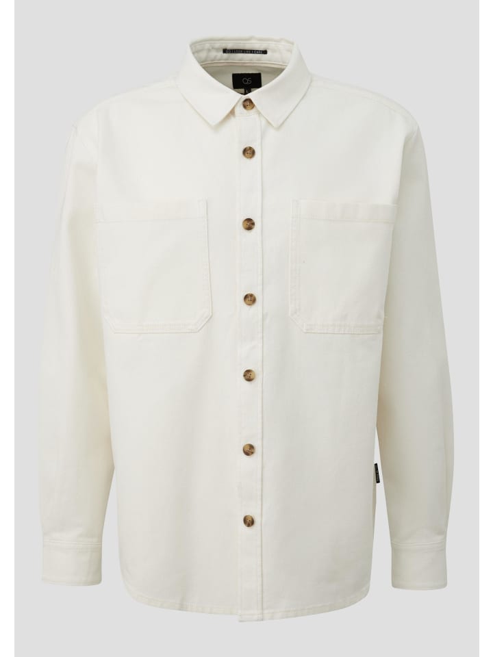 QS Рубашка цвета 0210_крем
QS Рубашка цвета 0210_крем