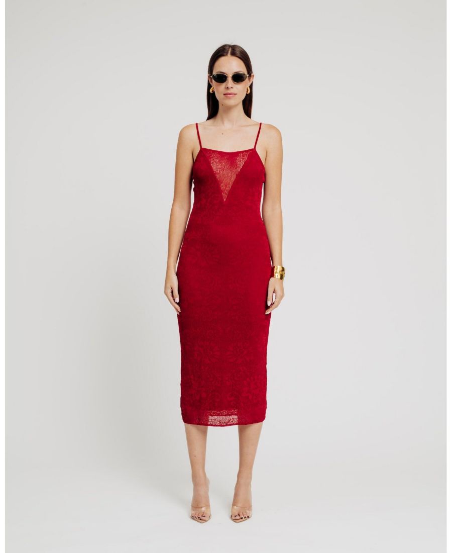 Женское платье Delia TORN BY RONNY KOBO, Cabernet
Женское платье Delia TORN BY RONNY KOBO, Cabernet