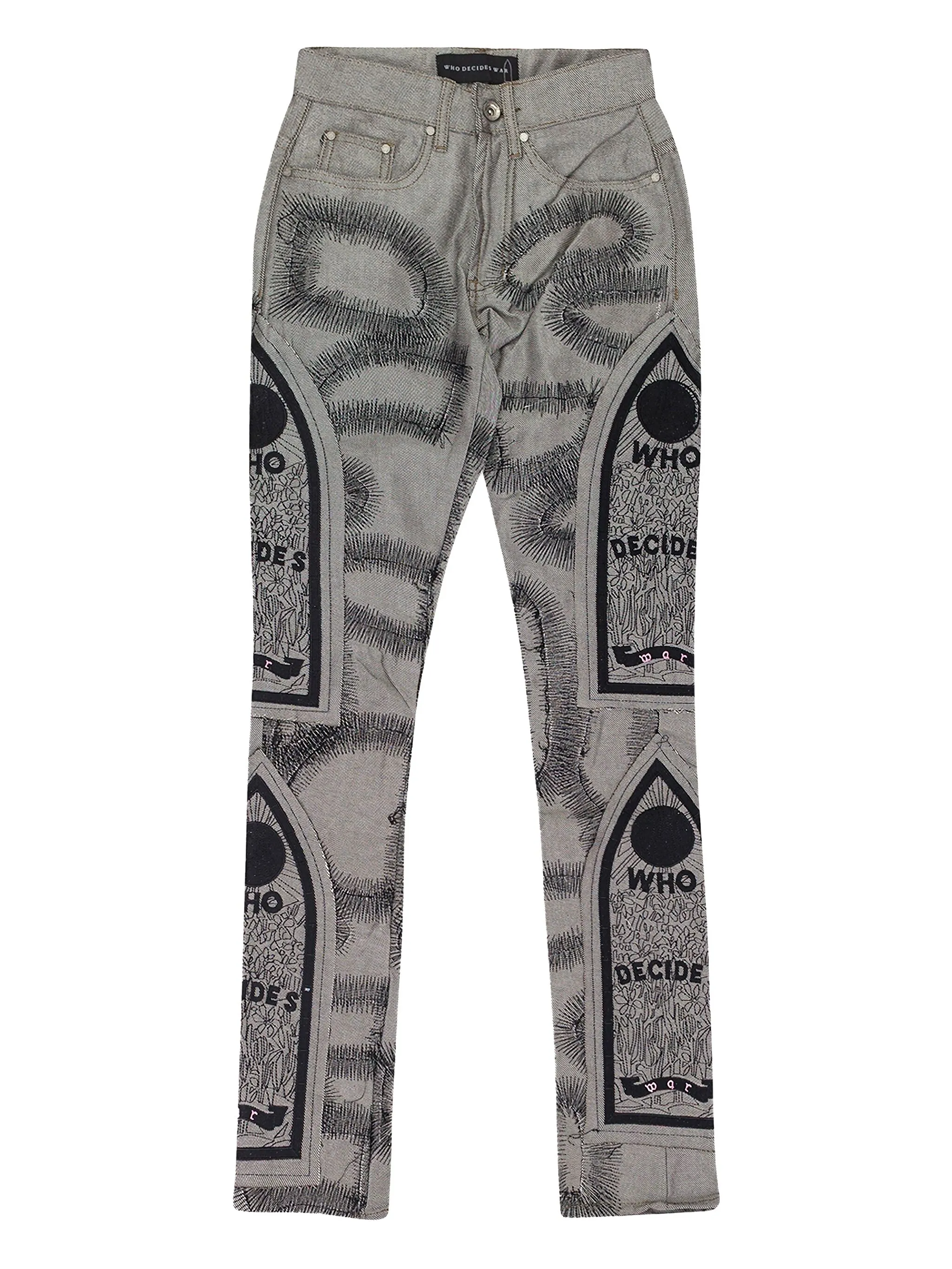 Джинсы Fusion прямого кроя Who Decides War, серый
Джинсы Fusion прямого кроя Who Decides War, серый