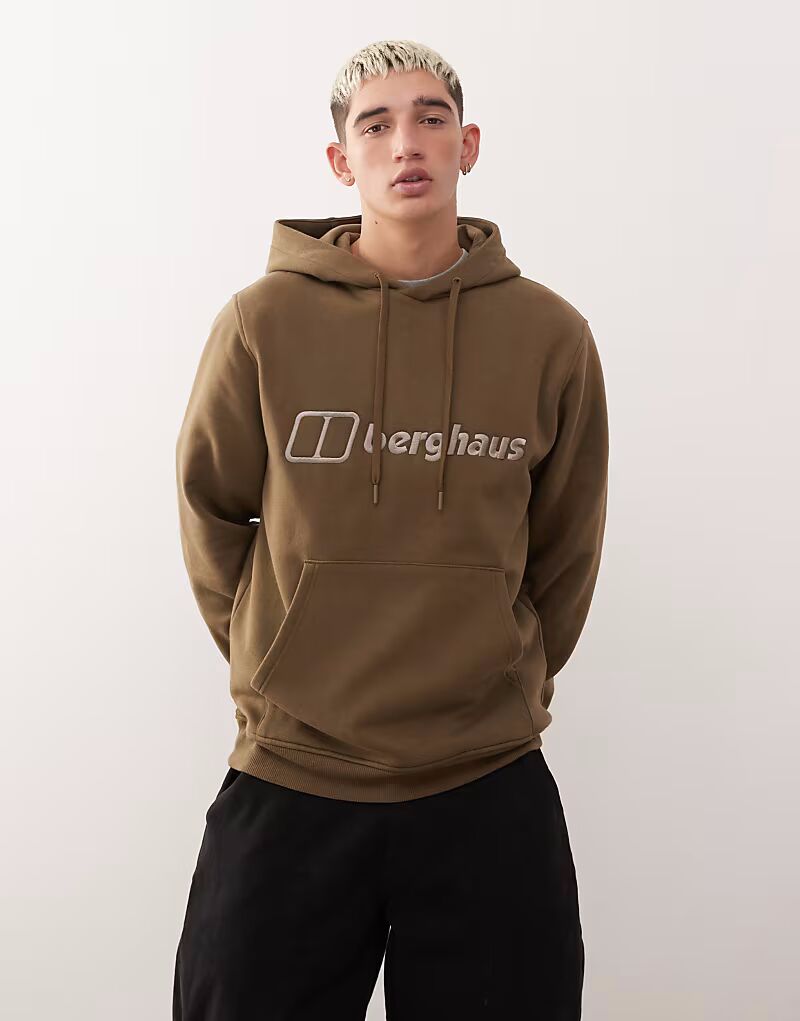 Коричневая мужская толстовка с логотипом Hoody Berghaus
Коричневая мужская толстовка с логотипом Hoody Berghaus