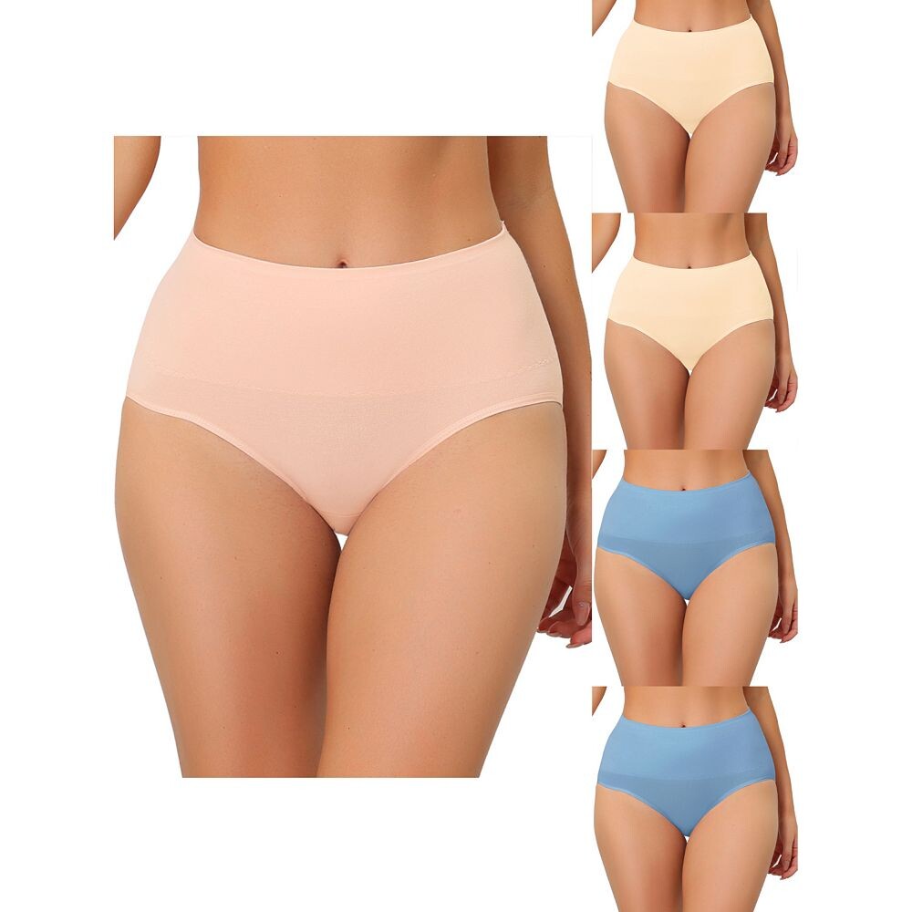 5 упаковок нижнего белья для женщин, трусики с высокой талией, корректирующие живот, дышащие трусы ALLEGRA K, цвет Beige Blue Pink
5 упаковок нижнего белья для женщин, трусики с высокой талией, корректирующие живот, дышащие трусы ALLEGRA K, цвет Beige Blue Pink