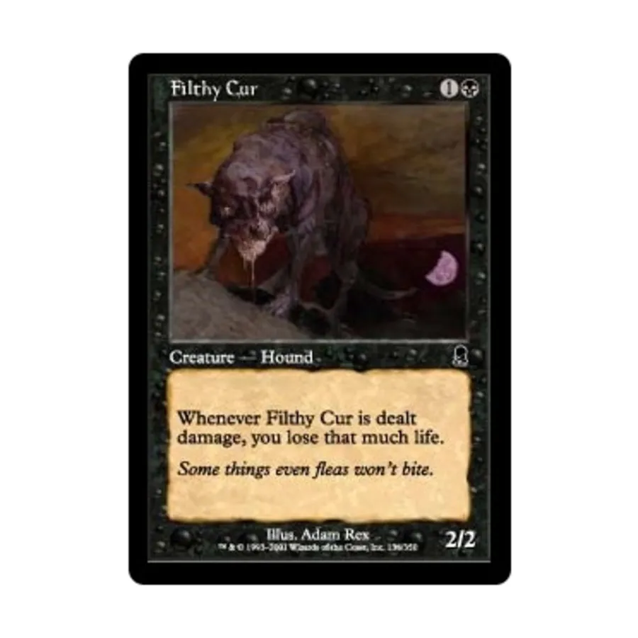 CCG Грязная дворняга (C), MTG - Odyssey
CCG Грязная дворняга (C), MTG - Odyssey