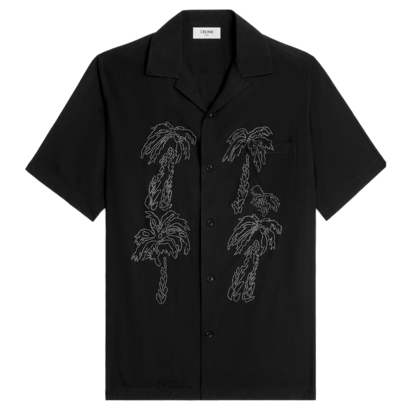 Футболка мужская темно-черная CELINE
Футболка мужская темно-черная CELINE