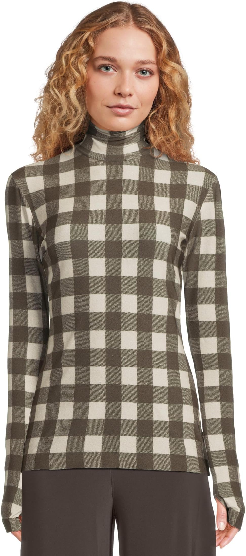 Топ Norma Kamali Slim Fit Long Sleeve Turtle Top, Bark Box Plaid
Топ Norma Kamali Slim Fit Long Sleeve Turtle Top, Bark Box Plaid